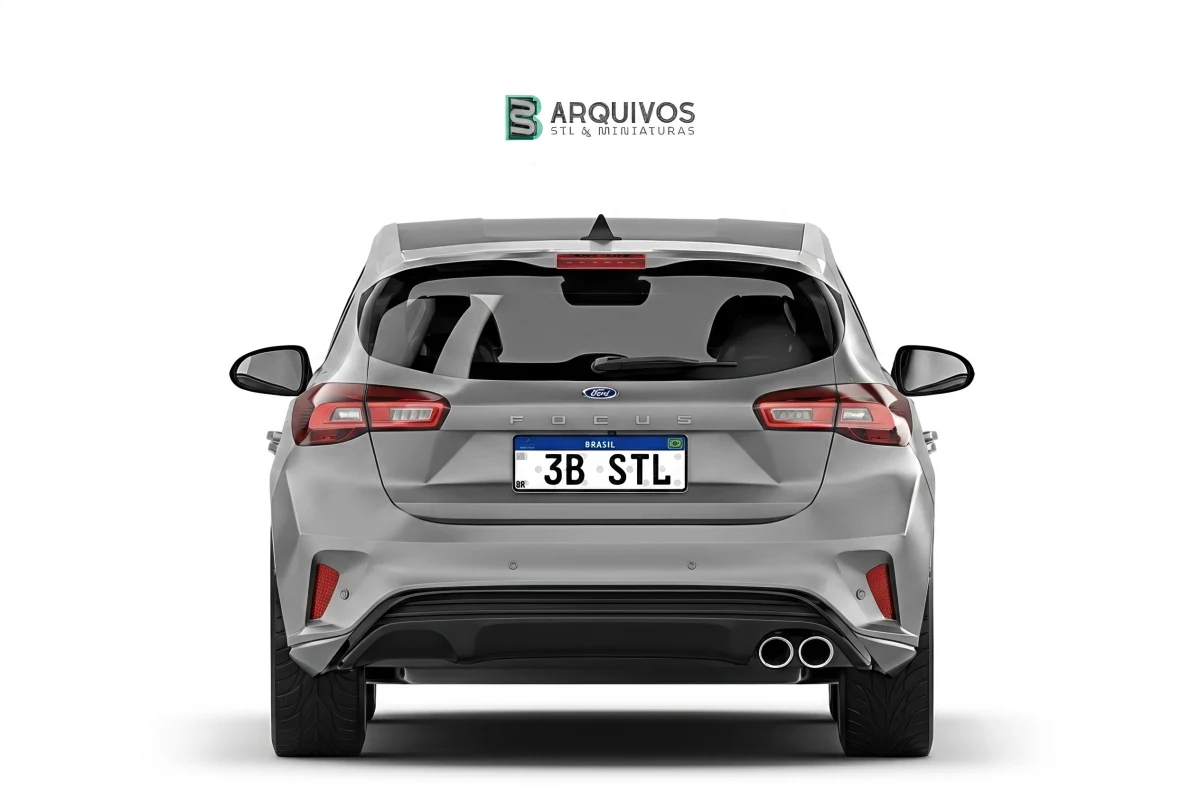 Modelo 3D STL - Ford Focus 2022 — foto 6